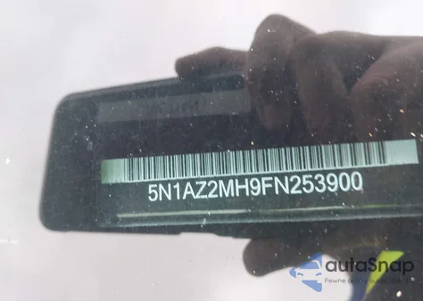 2015 Nissan Murano S z USA, uszkodzony, nr VIN 5N1AZ2MH9FN253900